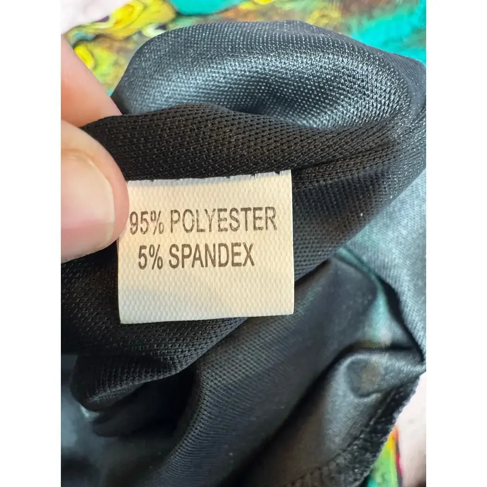 Afibi Women’s XL Peacock Print Maxi Skirt Teal Boho Flowy - Elastic Waist - Picture 3 of 8